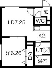 ハピネス宮の沢の間取り画像