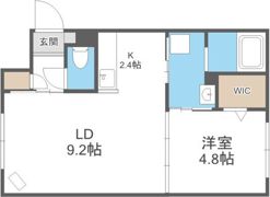 コンソラチュール札幌駅東の間取り画像