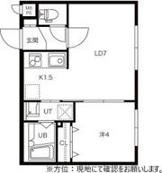 パリスガーデン山の手の間取り画像