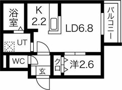 Y.T tower月寒東の間取り画像