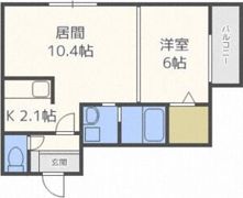 LA.FORTE MARUYAMAの間取り画像