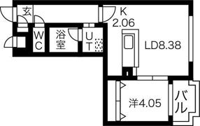 ダイヤモンド山鼻の間取り画像