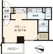 【分譲賃貸】アルファタワー・札幌ステーションフロントの間取り画像