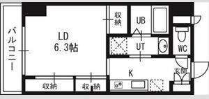 アストリアN6の間取り画像