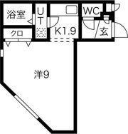 エヴァンスコート南1条の間取り画像
