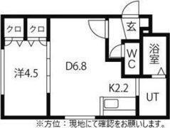 ルーエ北円山の間取り画像