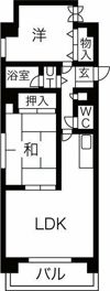 ドミローレル第11の間取り画像