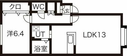 フェリス麻生の間取り画像