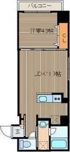 フロントコート大通公園の間取り画像