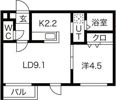 ル・ファール南6条 ウエストの間取り画像