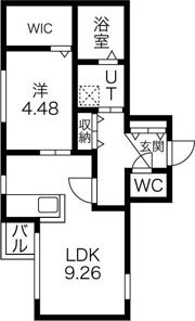 アッパーヴィレッジの間取り画像