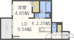 シエルノース22の間取り画像