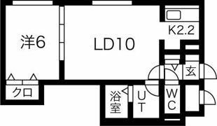 ノーブル円山の間取り画像