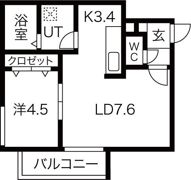 Y’s N10の間取り画像