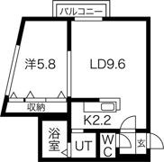 ANAX NORD5の間取り画像