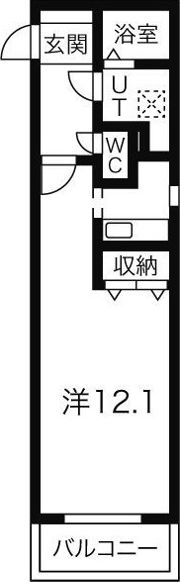 Y’s南円山の間取り画像