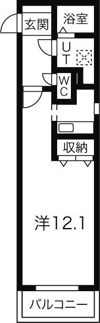 Y’s南円山の間取り画像