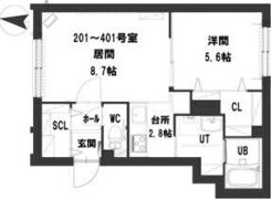 グランメールグランデIIの間取り画像