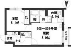 グランメールメイビスの間取り画像