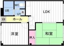 アルファレジデンス新札幌の間取り画像