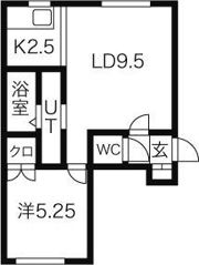 ディアコートひばりが丘の間取り画像