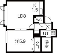 エクシード24の間取り画像