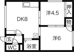 レイムの間取り画像