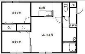 KOKOMO発寒の間取り画像
