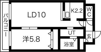 サンコート北7条弐番館の間取り画像