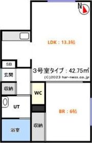 Rera月寒の間取り画像