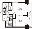 サザンプレステージ北大の間取り画像
