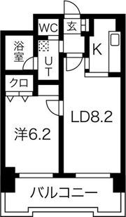 サンシティーIIの間取り画像