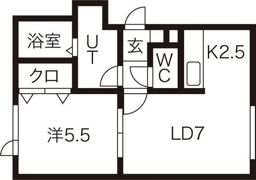 グランクレールの間取り画像