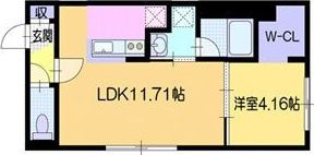仮）ドルチェ南郷8の間取り画像