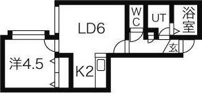 グランディオール元町の間取り画像