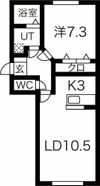 シャルマン福住の間取り画像