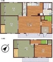 西岡5条13丁目戸建の間取り画像