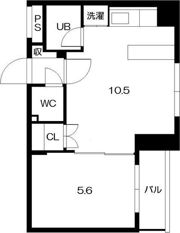 メープルリバービューIIの間取り画像