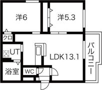 GRAN MODE学園前の間取り画像