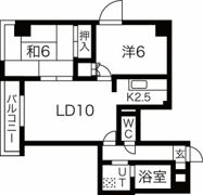 マリンヒルズ月寒の間取り画像