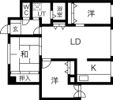 ラ・ヴェルト円山の間取り画像