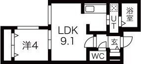 ALPHA本郷通の間取り画像