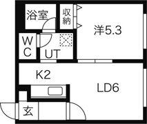 シェリール美園の間取り画像