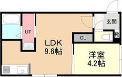 Harness南7条の間取り画像