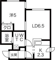 PortofinoW18の間取り画像