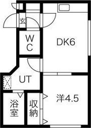 ブランノワール北2条の間取り画像