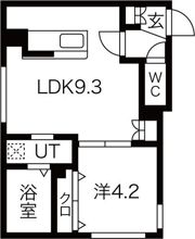 PRIME COURT麻生中央（プライムコート麻生中央）の間取り画像