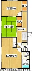 STハイツDの間取り画像