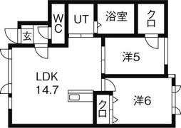 グランヴィラIの間取り画像