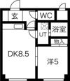 ウエストコート22の間取り画像